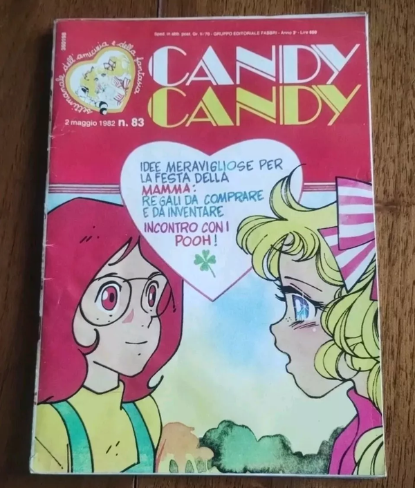 FUMETTO  CANDY CANDY  N° 83  2 MAGGIO 1982  GRUPPO EDITORIALE FABBRI.