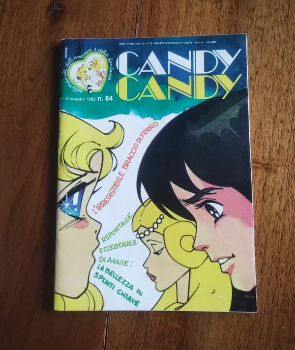 FUMETTO  CANDY CANDY  N° 84  9 MAGGIO 1982  GRUPPO EDITORIALE FABBRI  OTTIME CONDIZIONI.