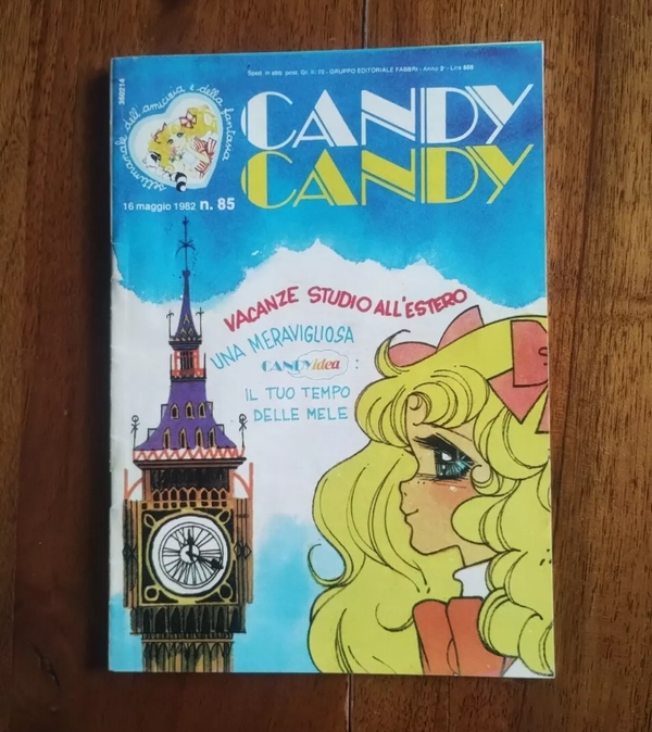 FUMETTO  CANDY CANDY  N° 85  16 MAGGIO 1982  GRUPPO EDITORIALE FABBRI