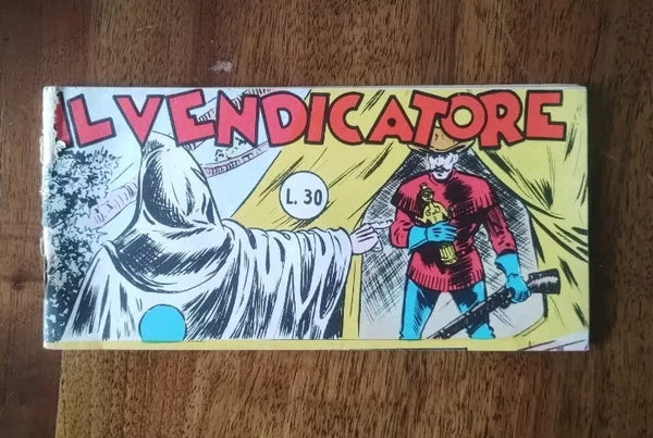 STRISCIA FUMETTO  IL VENDICATORE  EDITRICE MILANO  L. 30  NUMERO UNICO - NON PERIODICO - TIPO CASATI - MI -  TITOLO : L'IMBOSCATA