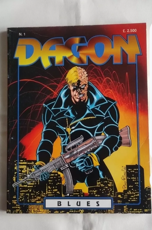 FUMETTO  DAGON  BLUES   LUGLIO 1994    EDIZIONI B.B.D. PRESSE SRL  L.2.500