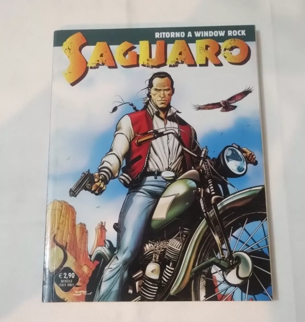 FUMETTO  SAGUARO N° 1  PRIMA EDIZIONE  RITORNO A WINDOW ROCK  GIUGNO 2012  SERGIO BONELLI EDITORE.
