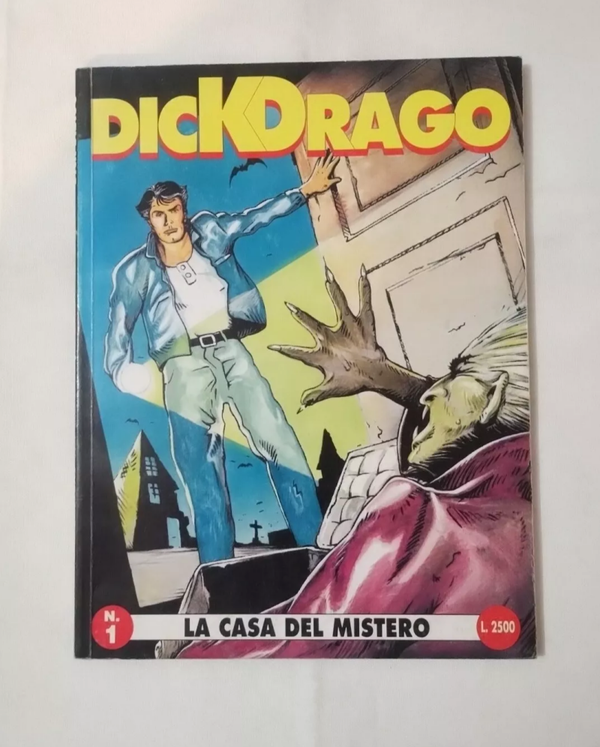 FUMETTO  DICKDRAGO ANNO 1  N° 1  PRIMA EDIZIONE  LA CASA DEL MISTERO  GENNAIO 1994  L.2500