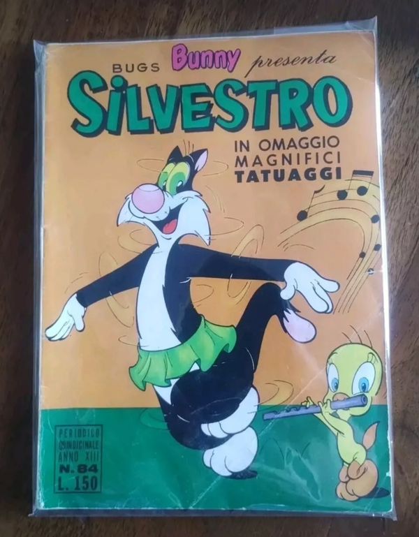 SILVESTRO  PERIODICO QUINDICINALE  ANNO XIII  N° 84  L.150  SENZA TATUAGGI ALL'INTERNO