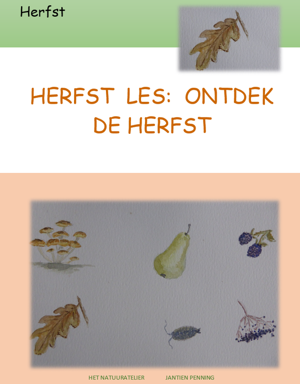 lesbrief ontdek de herfst