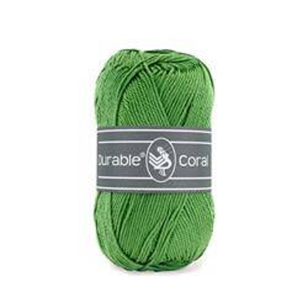 Durable Coral, 100% katoen, 2152 Leaf  Green