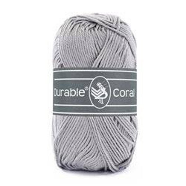 Durable Coral, 100% katoen, 2232 Light Grey