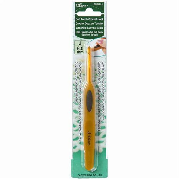 Clover Soft Touch Haaknaald 6.0mm