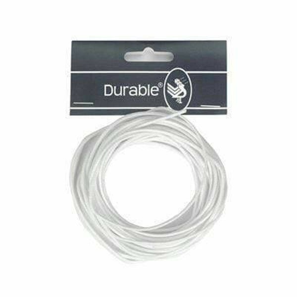 Durable waxkoord, 1mm wit