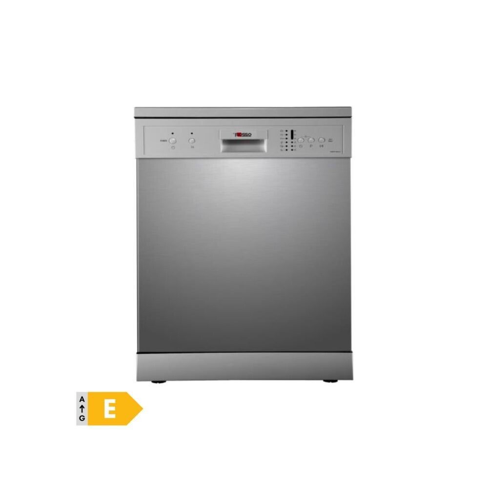 Lave-vaisselle pose libre 12 couverts Argent - DEROSSO - DR-LV12-S