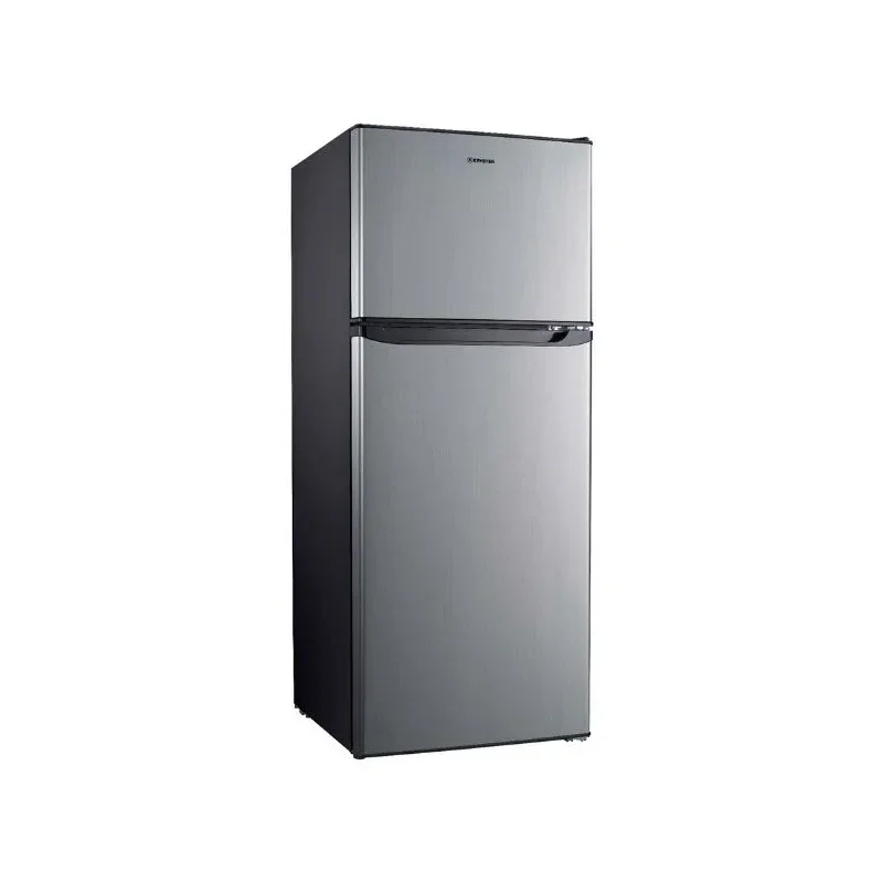 Réfrigérateur 2 portes 283L Argenté - KRYSTER - KNF294GESR