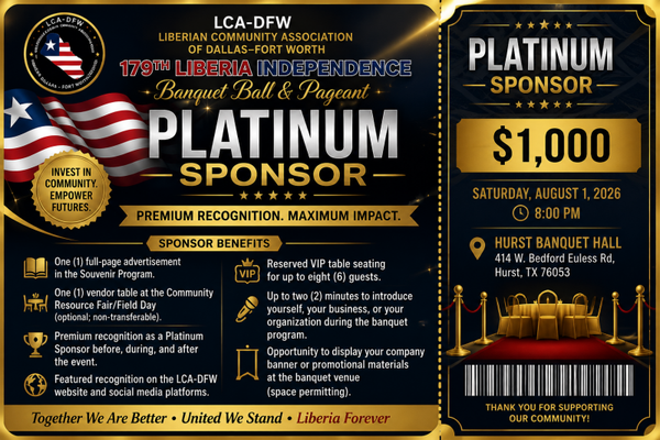 PLATINUM SPONSOR