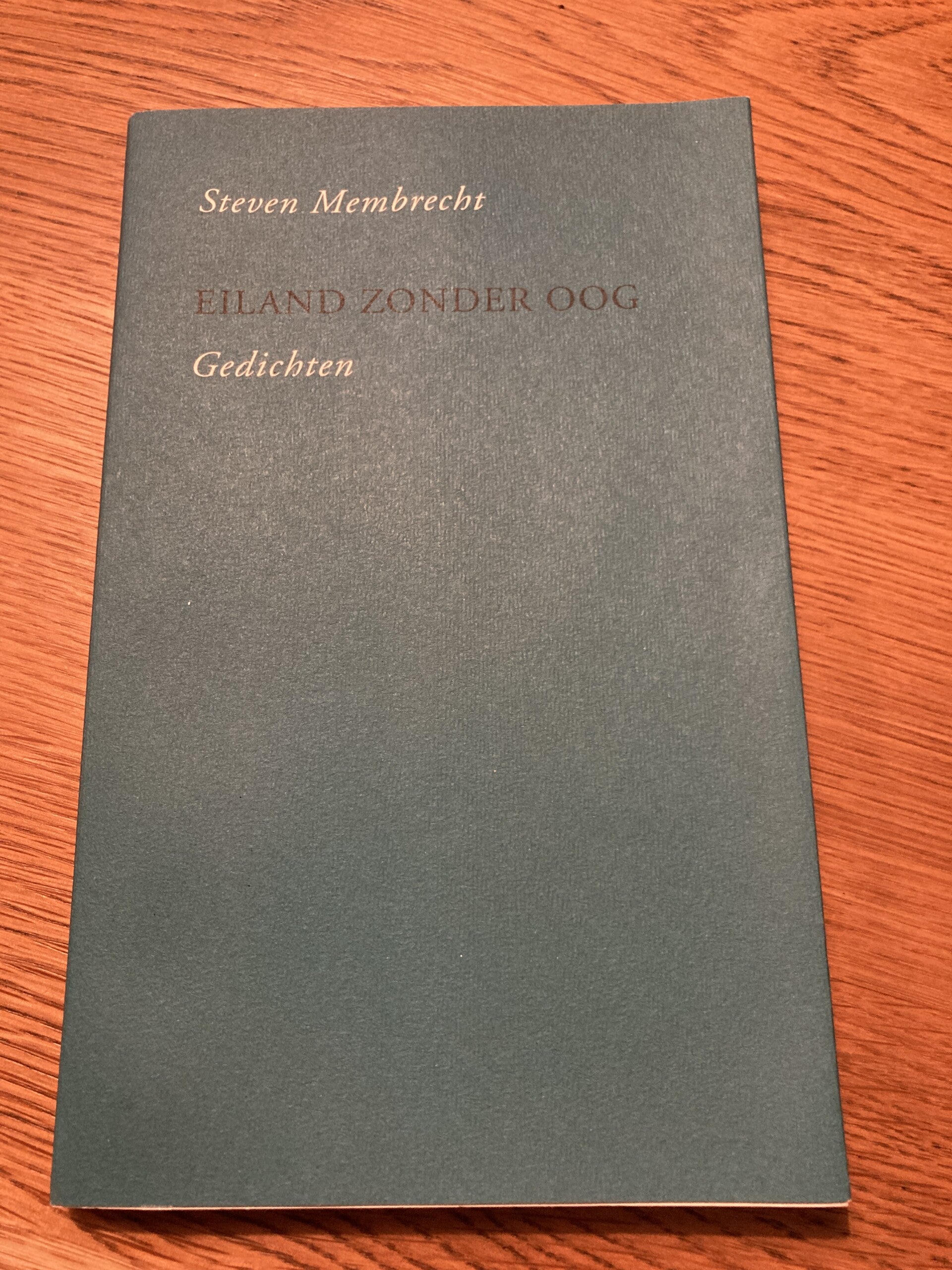 Steven Membrecht - Eiland zonder oog