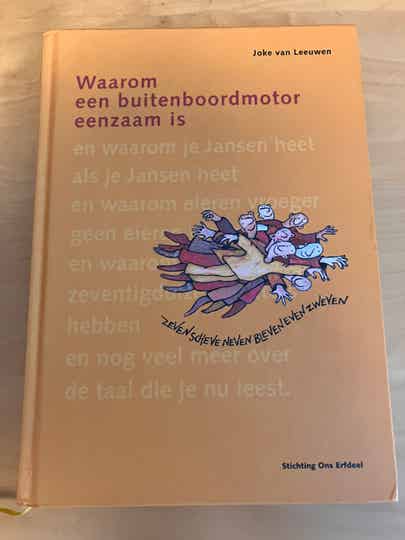 Joke van Leeuwen - Waarom een buitenboordmotor eenzaam is