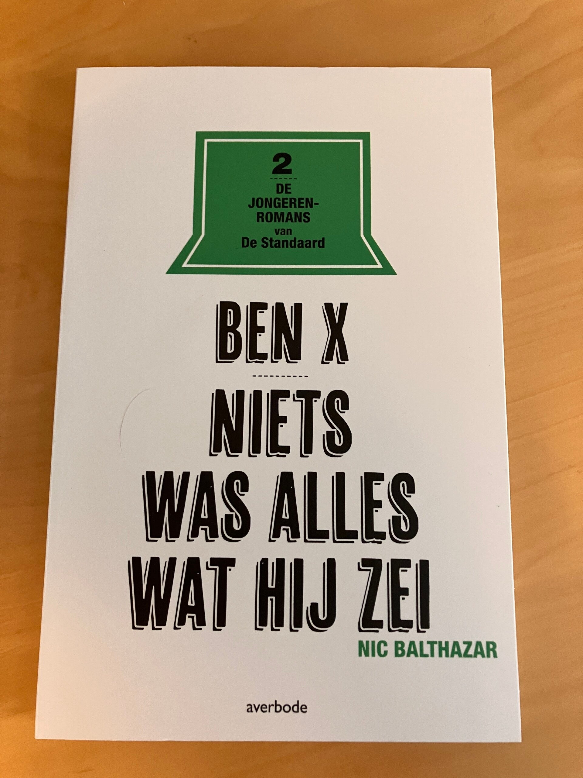 Nic Balthazar - Ben X - niets was alles wat hij zei