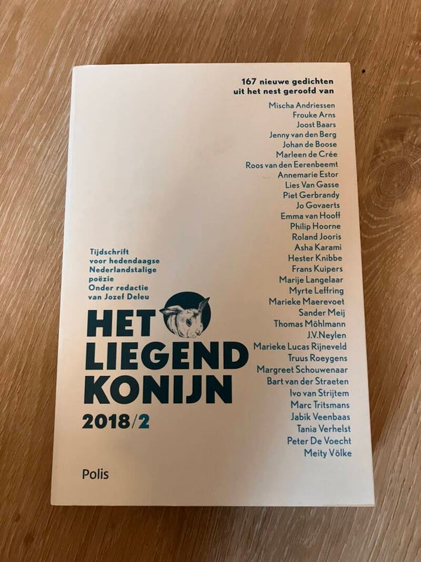 Jozef Deleu - Het liegend konijn 2018/2