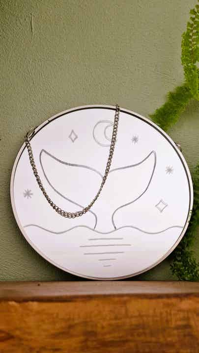 Miroir Baleine