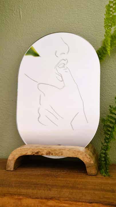 Miroir Empreinte
