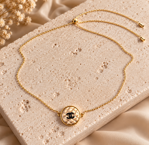CHANEL Quilted Necklace