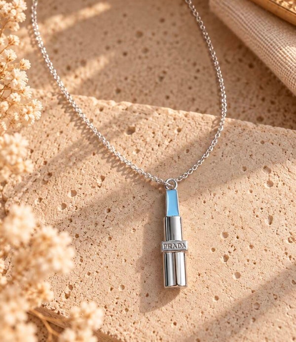 PRADA Lipstick Necklace