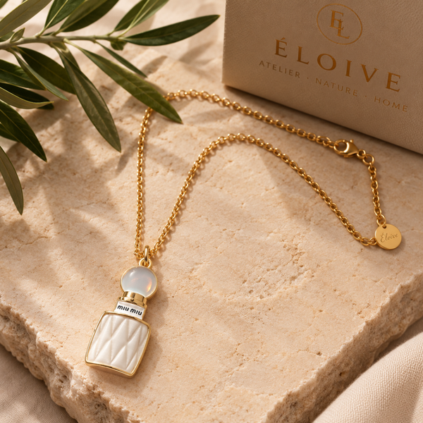 Miu miu white necklace