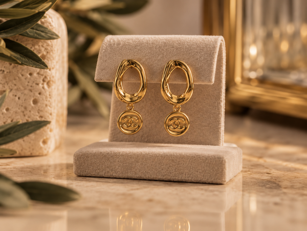 Gold drop Chanel