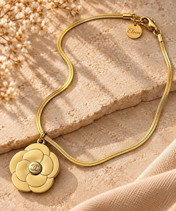Camellia necklace