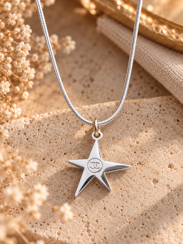 Silver Star Necklace