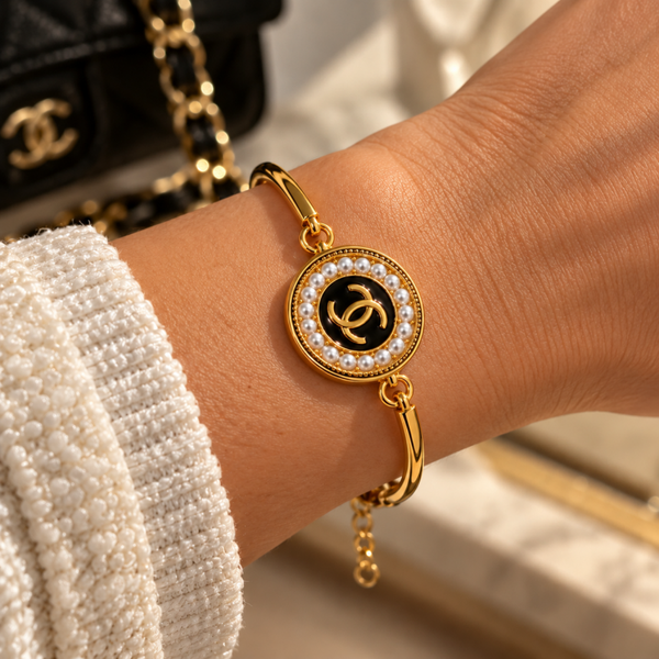 Bracelet black pearl