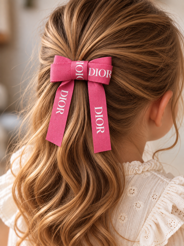 Dior bow pink