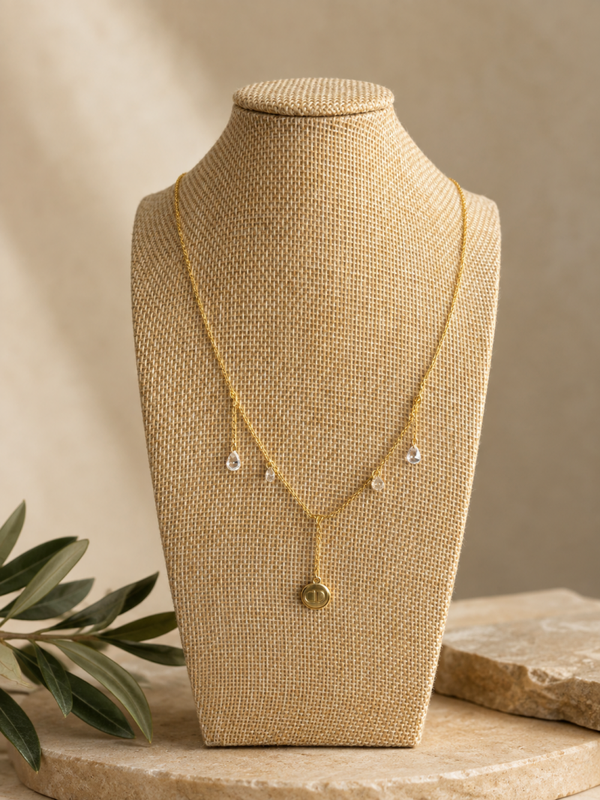 Verfijnde Dior bedel ketting