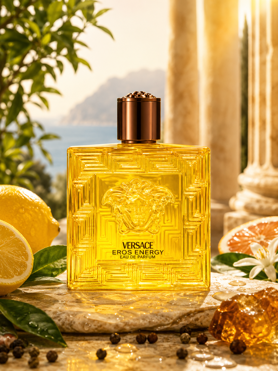 Versace Eros Energy EDP (3.4 oz / 100 ml)— Dynamic Citrus Power