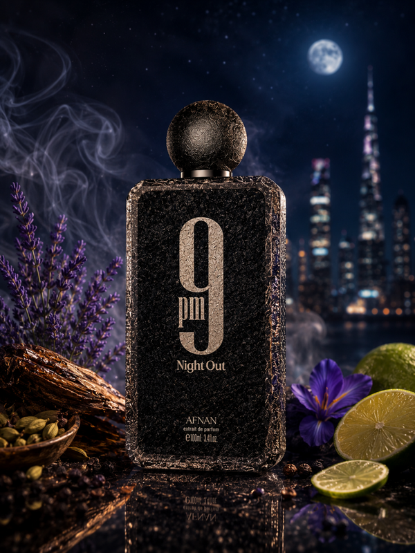 Afnan 9 PM Night Out EDP (3.4 oz / 100 ml)