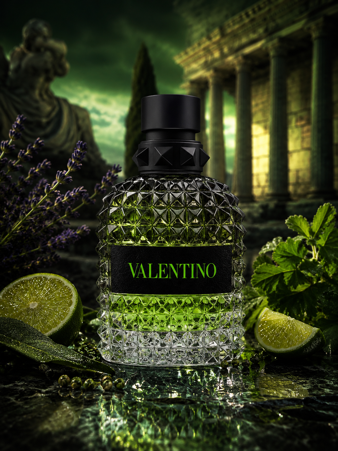Valentino Uomo Born in Roma Green Stravaganza (3.4 oz / 100 ml)