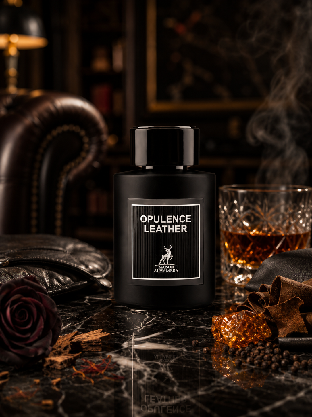 Opulence Leather (3.4 oz / 100 ml)— Uncompromising Raw Luxury