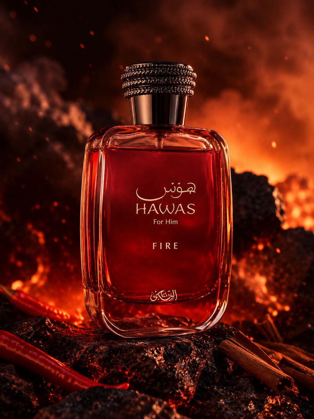 Rasasi Hawas Fire EDP(3.4 oz / 100 ml)