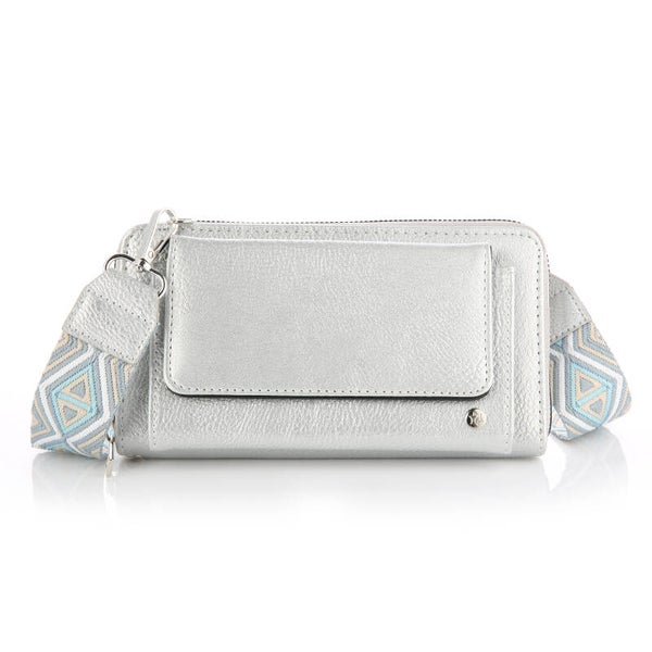 Portemonnee tas WT760 SILVER