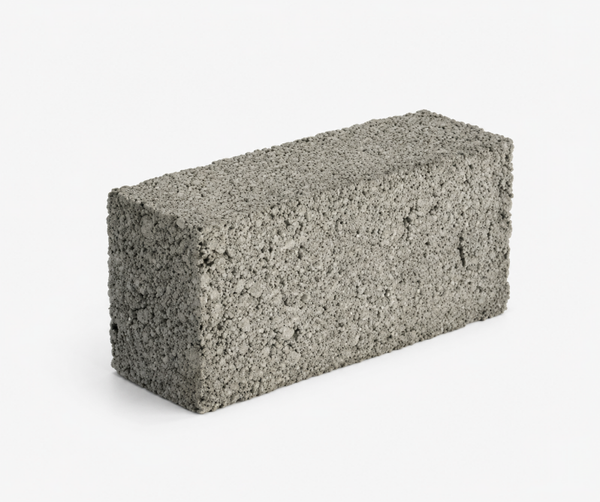 Block Macizo Gris 12X18X38 cm, Pieza