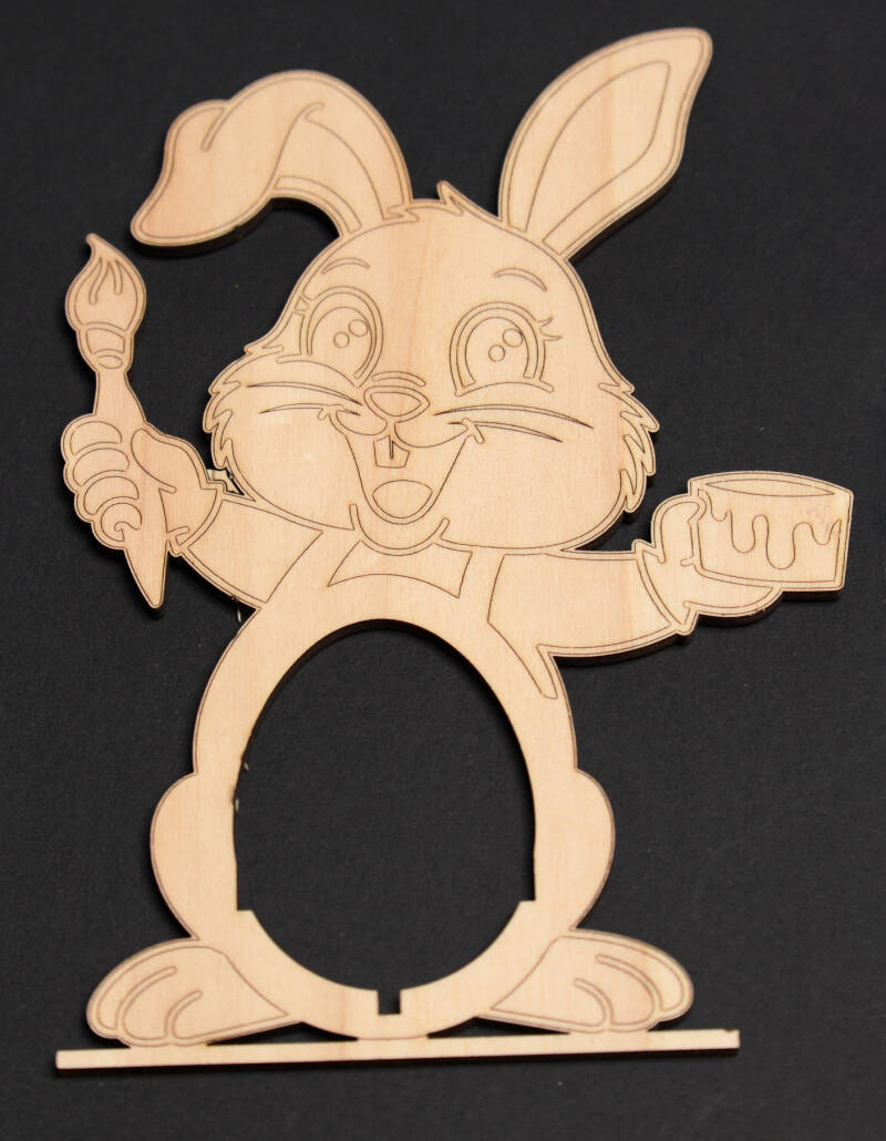 Hase-aus-Sperrholz