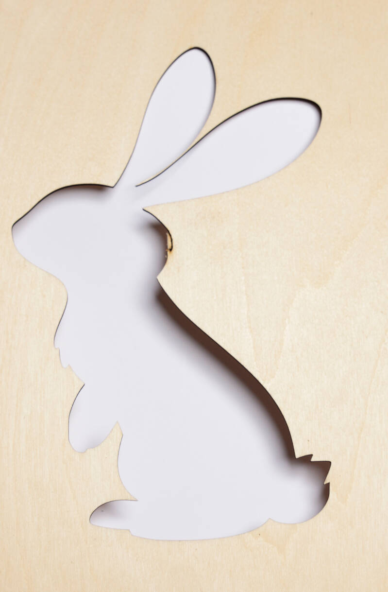 Hase-aus-Sperrholz 2