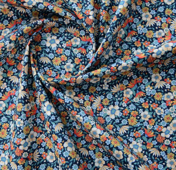 Popelín flores Beda