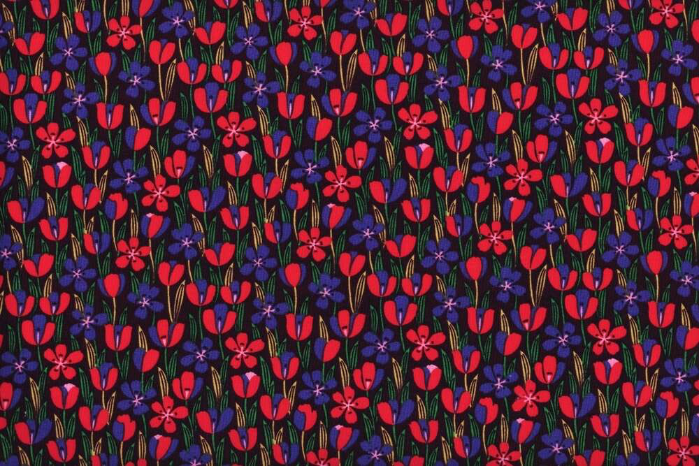 Flor gigi rojo/violeta