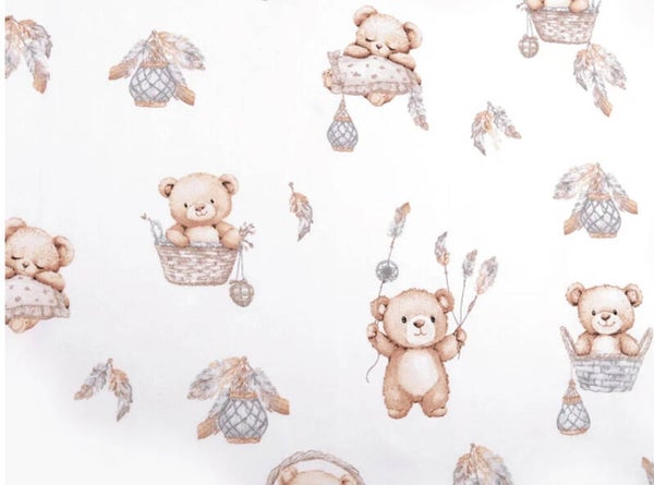 Algodón osos blanco