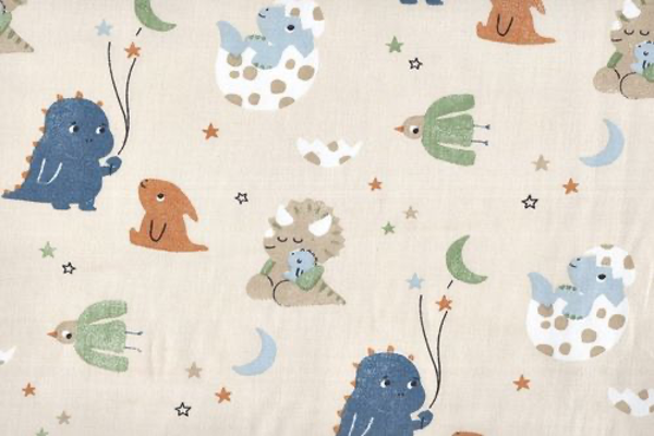 Algodón dinos bebés