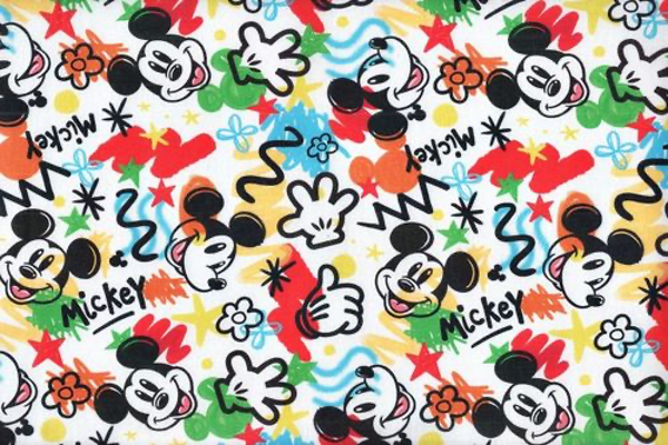 Algodón mickey