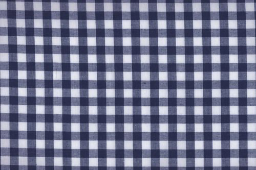 Vichy azul marino 1cm