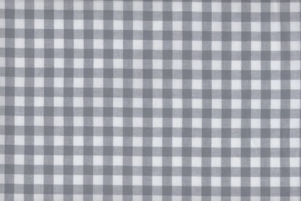 Vichy gris 1 cm
