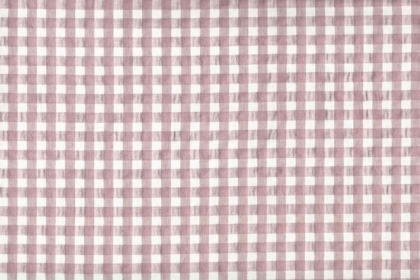 Vichy seersucker rosa palo