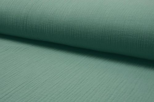 Muselina menta empolvado