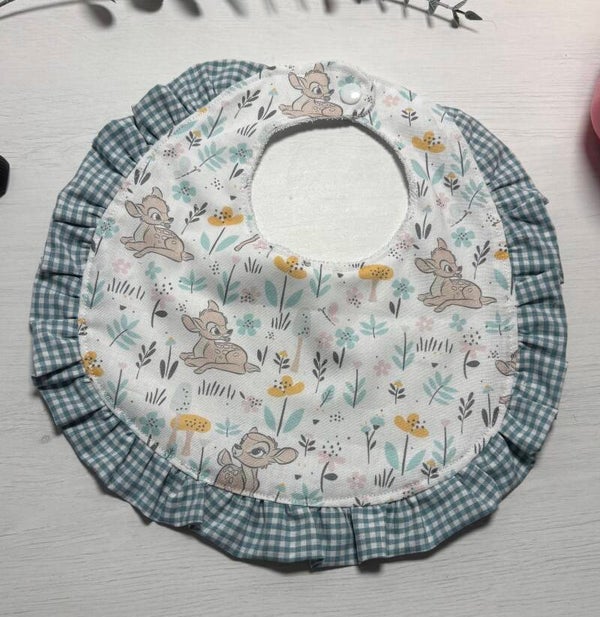 Patrón gratuito babero